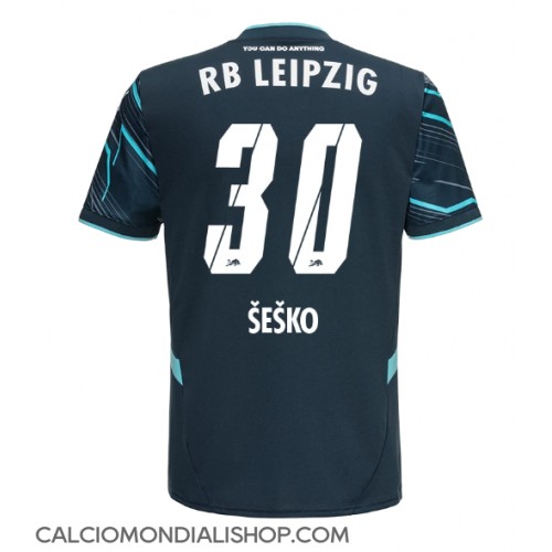 Maglie da calcio RB Leipzig Benjamin Sesko #30 Terza Maglia 2024-25 Manica Corta